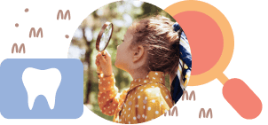 Young child at pediatric dentist office in Clawson, Michigan