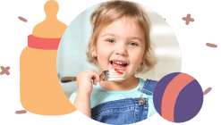 Child smiling during pediatric tongue-tie care in Clawson, MI